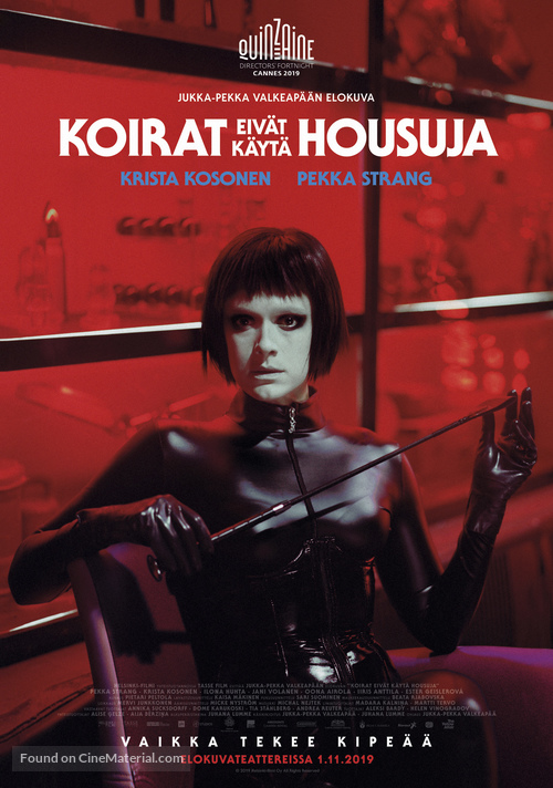 Koirat eiv&auml;t k&auml;yt&auml; housuja - Finnish Movie Poster