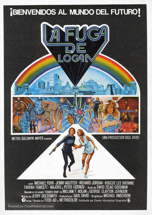 Logan&#039;s Run - Spanish Movie Poster