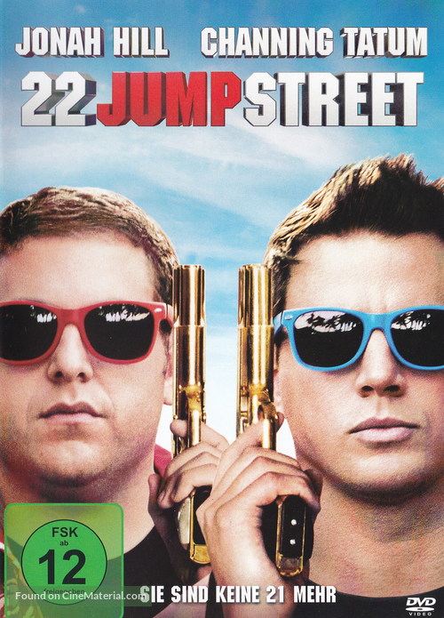 22 Jump Street - German DVD movie cover