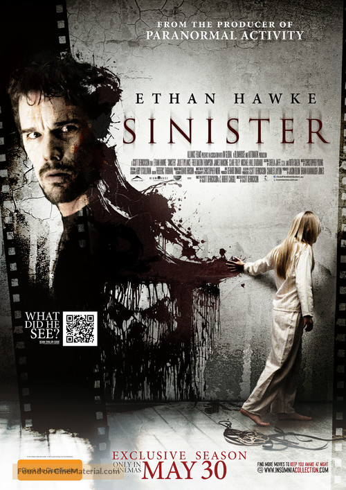 Sinister - Australian Movie Poster