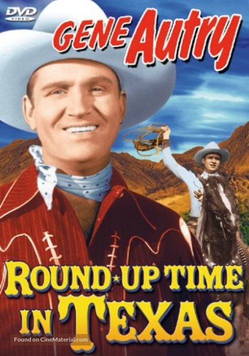 Round-Up Time in Texas - DVD movie cover