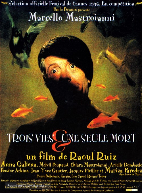 Trois vies &amp; une seule mort - French Movie Poster