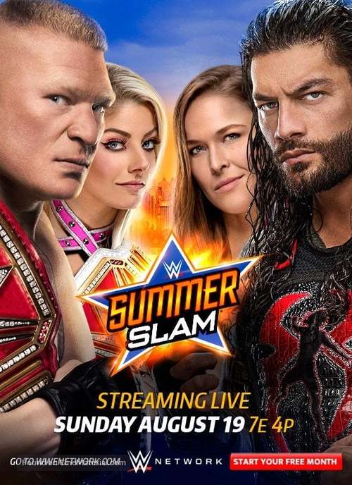 WWE SummerSlam - Movie Poster