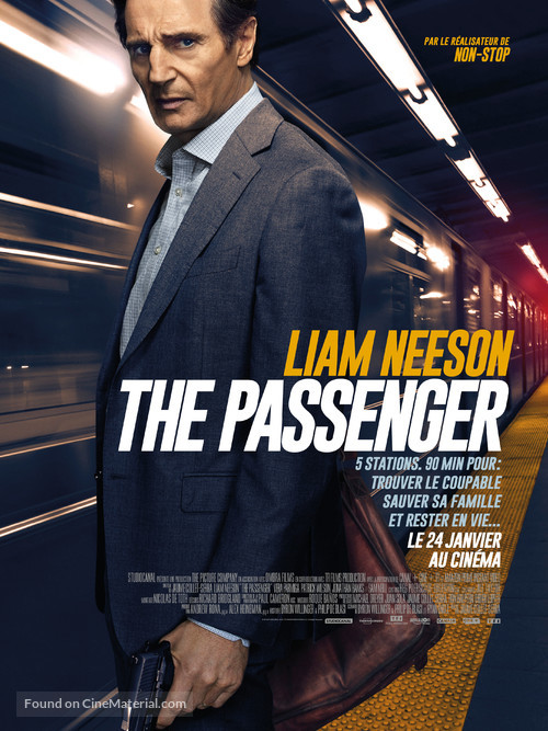 The Commuter - French Movie Poster