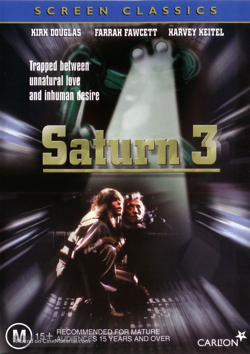 Saturn 3 - Australian DVD movie cover