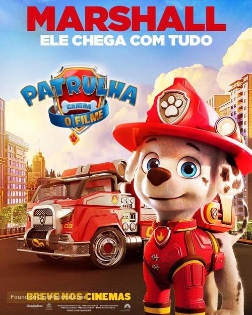 Paw Patrol: The Movie - Brazilian Movie Poster