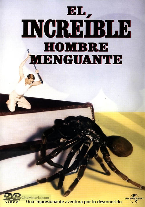 The Incredible Shrinking Man - Spanish DVD movie cover