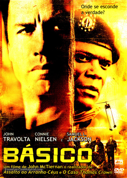 Basic - Portuguese DVD movie cover