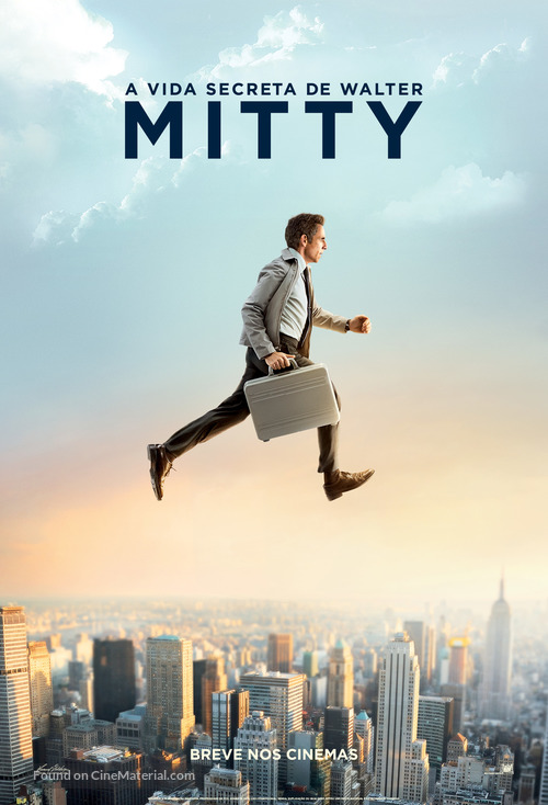 The Secret Life of Walter Mitty - Brazilian Movie Poster