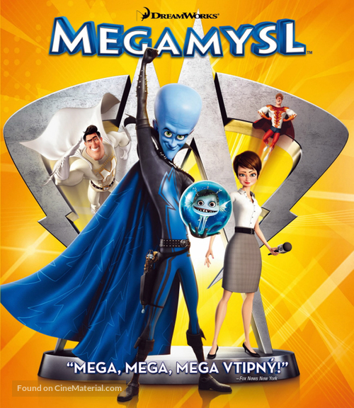 Megamind - Czech Blu-Ray movie cover