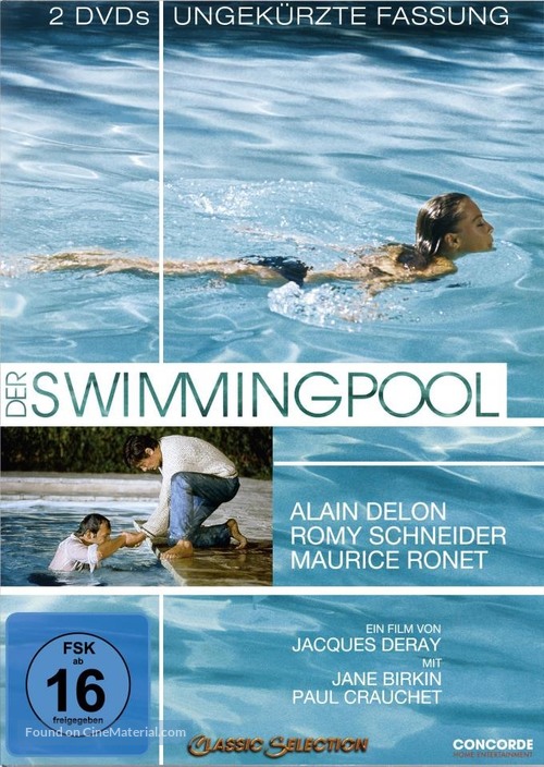 La piscine - German DVD movie cover