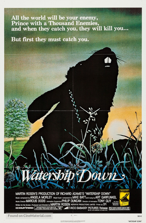 Watership Down - Movie Poster