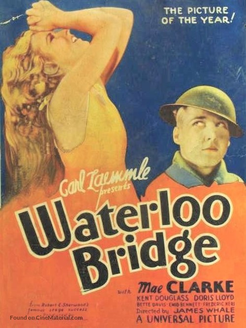 Waterloo Bridge - Movie Poster