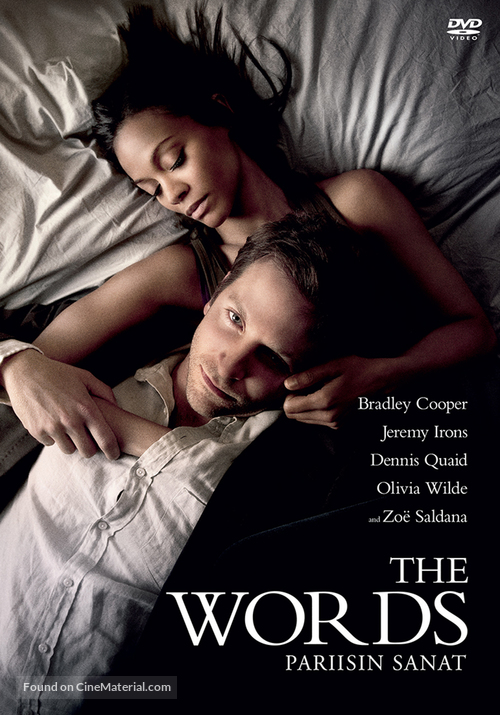 The Words - Finnish DVD movie cover