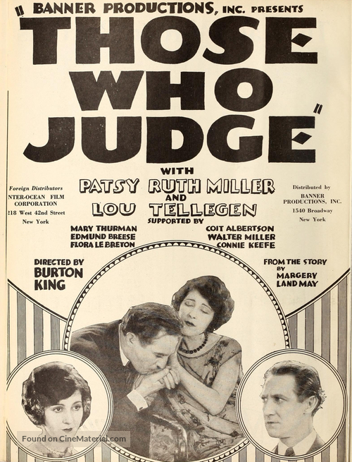 Those Who Judge - Movie Poster