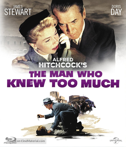 The Man Who Knew Too Much - Blu-Ray movie cover