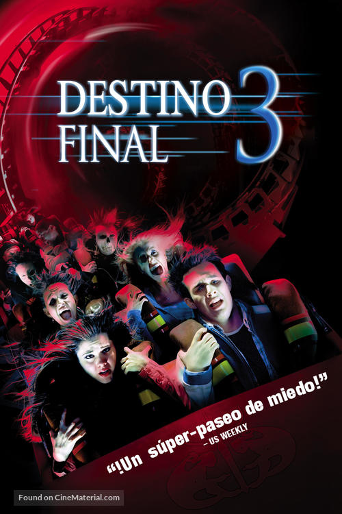 Final Destination 3 - Argentinian DVD movie cover