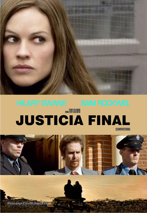 Conviction - Argentinian DVD movie cover