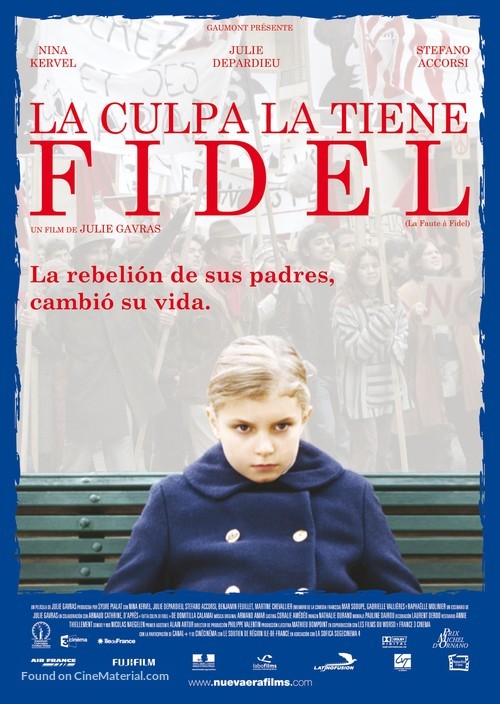 Faute &agrave; Fidel, La - Mexican Movie Poster