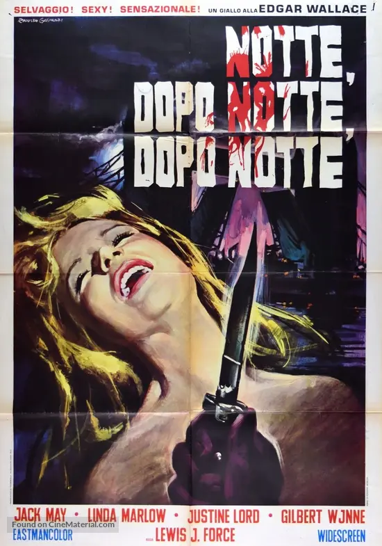 Night After Night After Night - Italian Movie Poster