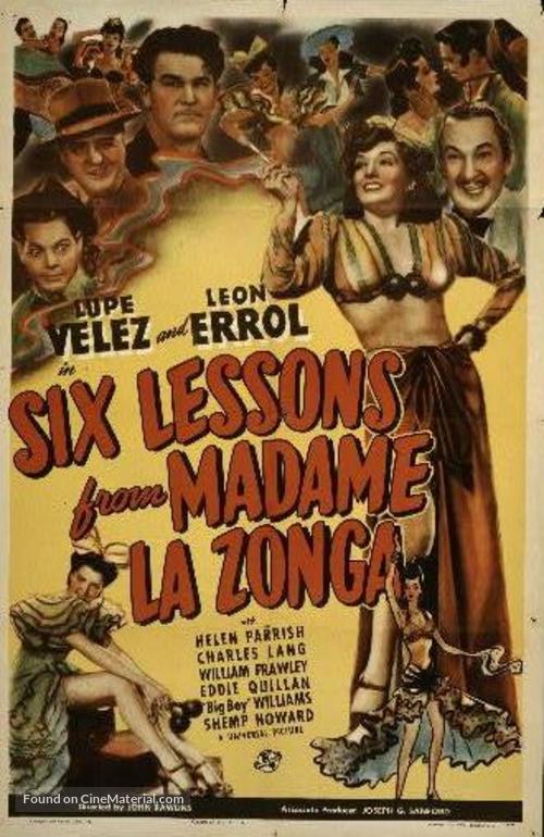 Six Lessons from Madame La Zonga - Movie Poster