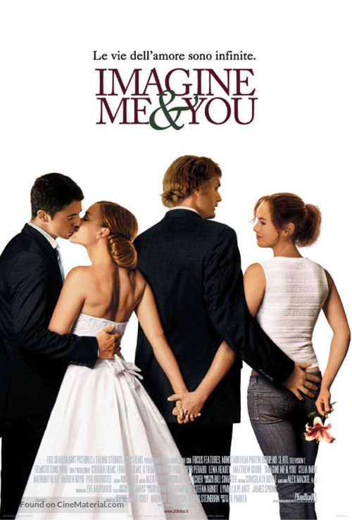 Imagine Me &amp; You - Italian Movie Poster