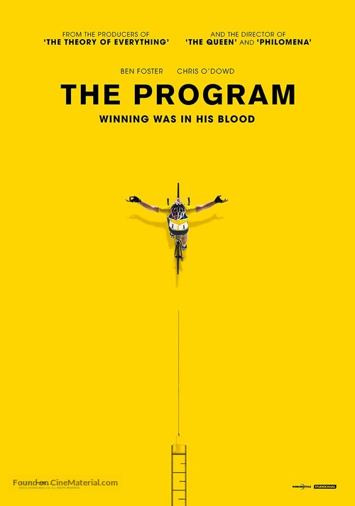 The Program - British Movie Poster