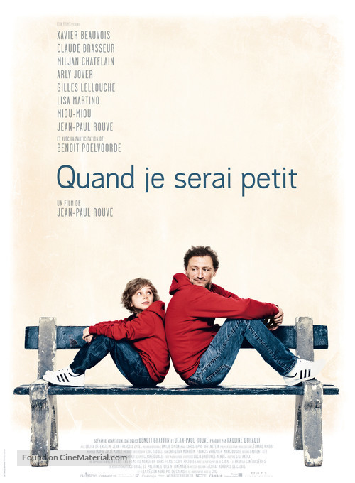 Quand je serai petit - French Movie Poster
