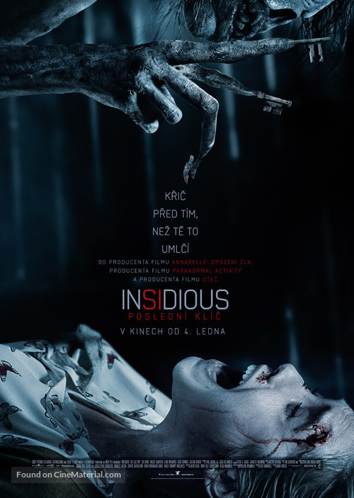 Insidious: The Last Key - Czech Movie Poster