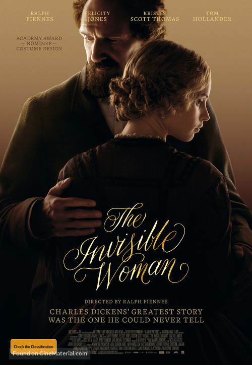 The Invisible Woman - Australian Movie Poster