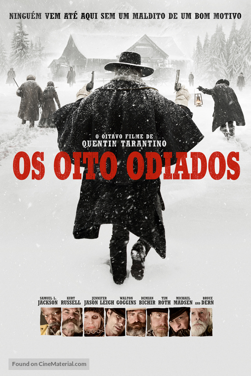 The Hateful Eight - Brazilian Movie Cover