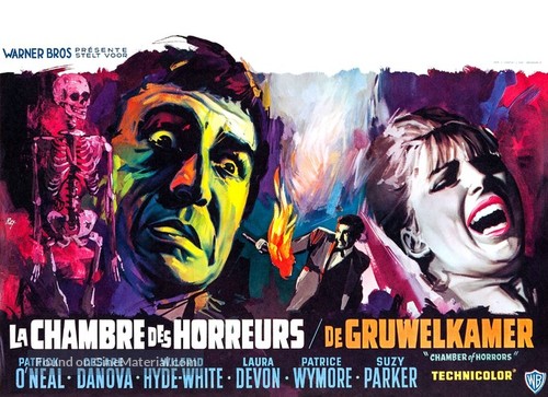 Chamber of Horrors - Belgian Movie Poster