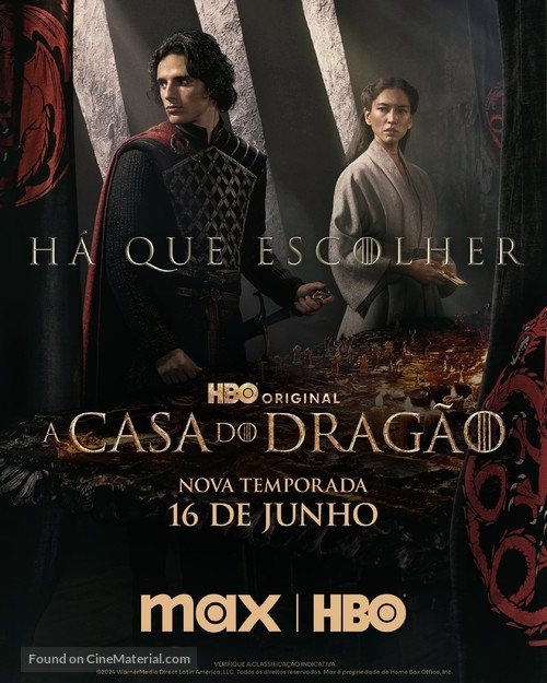 &quot;House of the Dragon&quot; - Brazilian Movie Poster