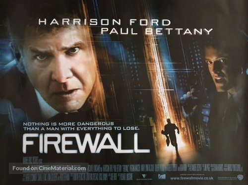 Firewall - British Movie Poster