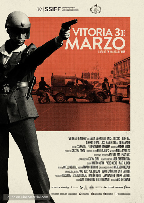 Vitoria, 3 de marzo - Spanish Movie Poster