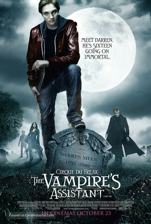 Cirque du Freak: The Vampire&#039;s Assistant - British Movie Poster
