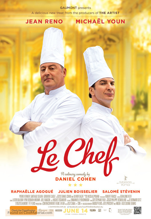 Comme un chef - Australian Movie Poster