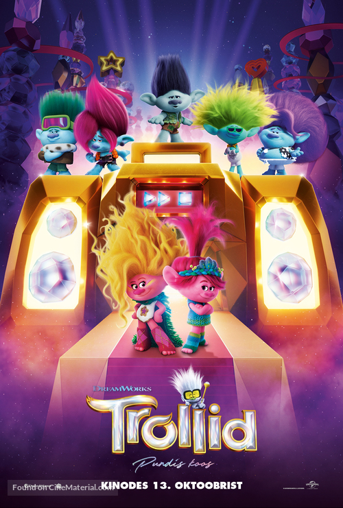 Trolls Band Together - Estonian Movie Poster