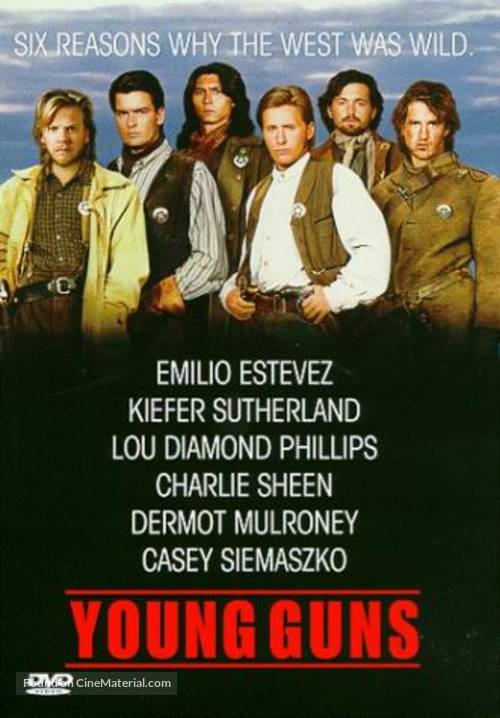 Young Guns - DVD movie cover
