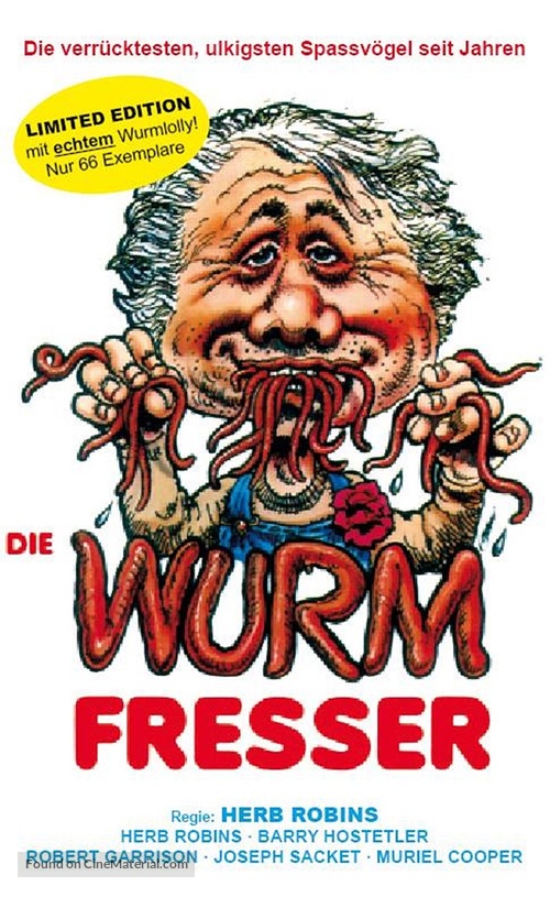 The Worm Eaters - German DVD movie cover