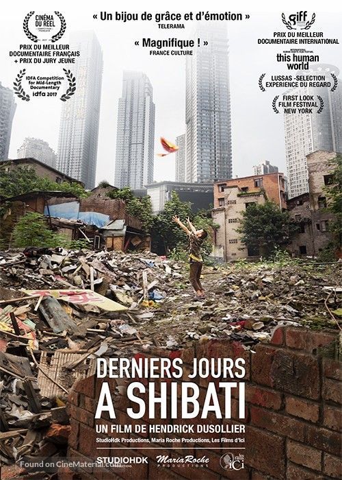 Last days in Shibati - French Movie Poster