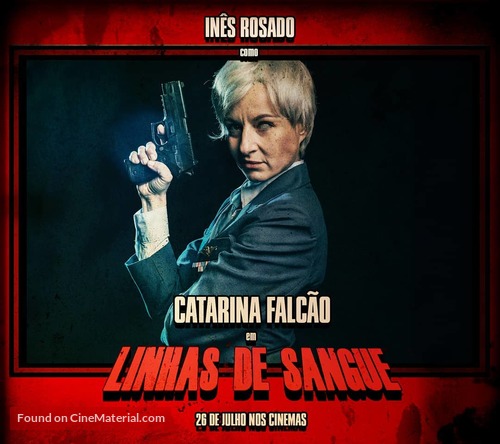 Linhas de Sangue - Portuguese Movie Poster