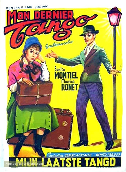 Mi &uacute;ltimo tango - Belgian Movie Poster