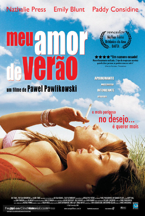 My Summer of Love - Brazilian Movie Cover