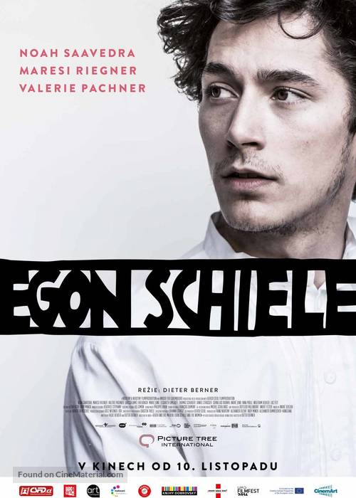 Egon Schiele: Tod und M&auml;dchen - Czech Movie Poster