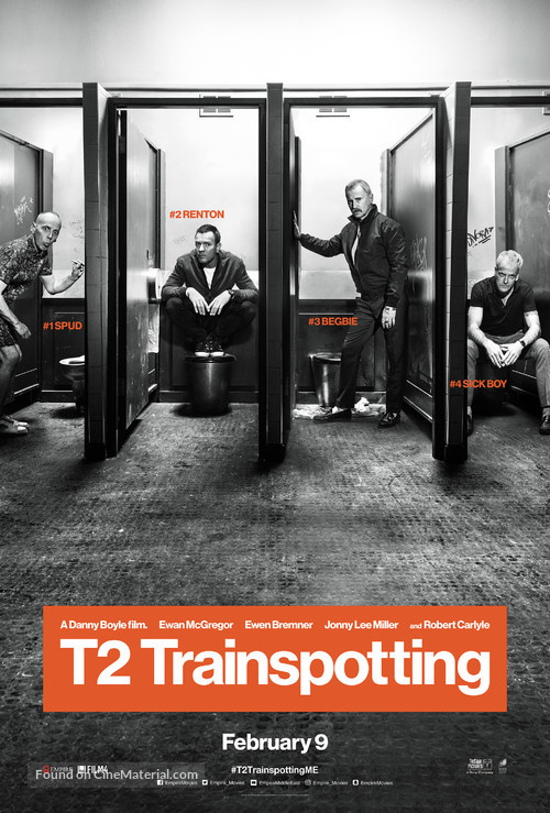 T2: Trainspotting - Lebanese Movie Poster