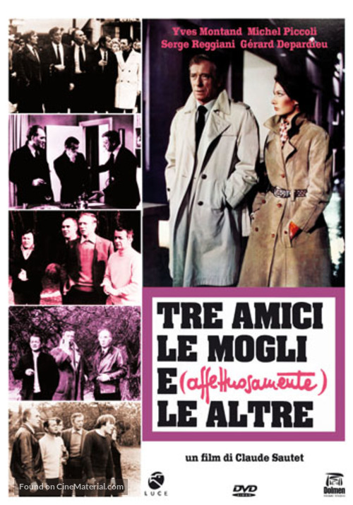 Vincent, Fran&ccedil;ois, Paul... et les autres - Italian DVD movie cover