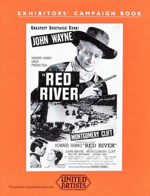 Red River - British poster