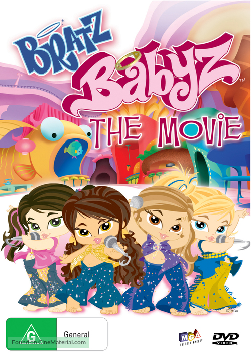 Bratz: Babyz the Movie - Australian DVD movie cover