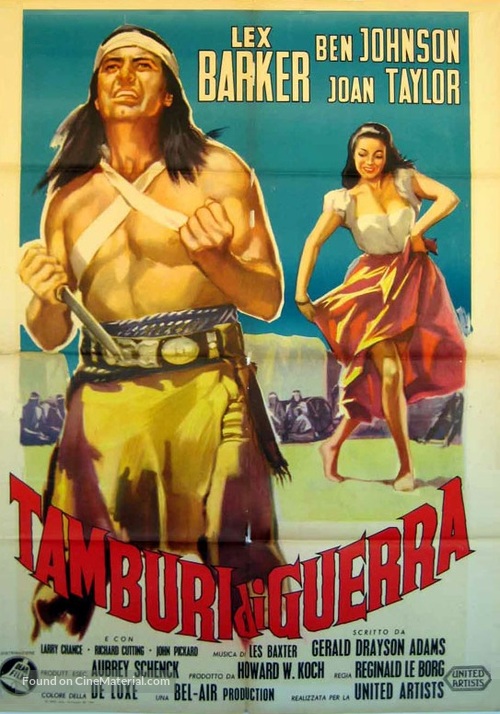 War Drums - Italian Movie Poster